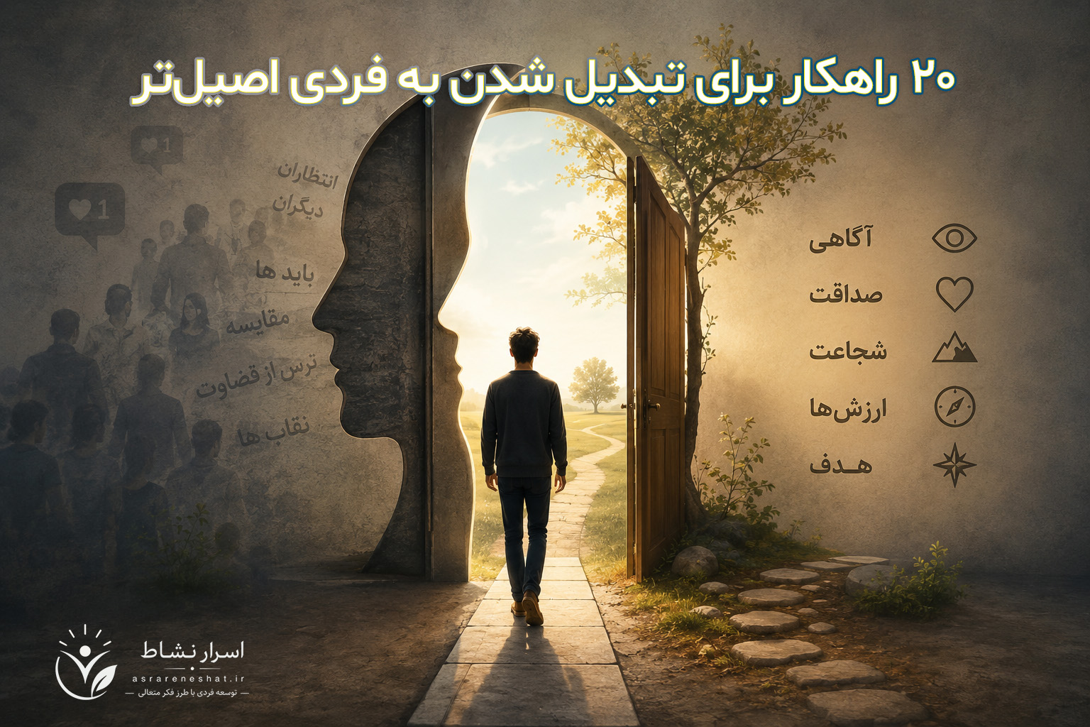 اصالت فردی چیست؟ | ۲۰ راهکار علمی برای زندگی اصیل و واقعی