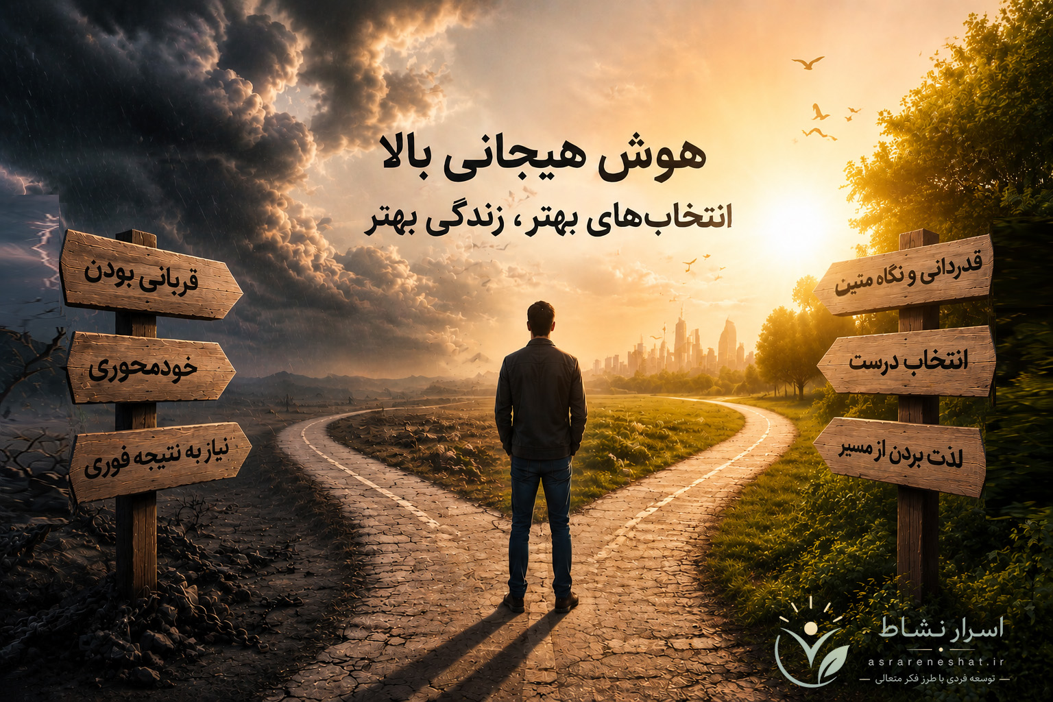 هوش هیجانی به ما کمک می‌کند در شرایط سخت، انتخاب‌های آگاهانه‌تری داشته باشیم، احساسات خود را مدیریت کنیم و مسیر رشد شخصی را بهتر طی کنیم.