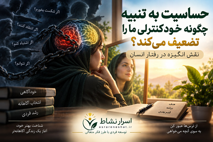 حساسیت به تنبیه چگونه خودکنترلی ما را تضعیف می‌کند؟ نقش انگیزه در رفتار انسان
